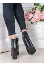 Ботинки ботильоны женские кожа черные Беатриса 7536-28