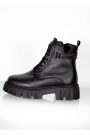 Черевики жіночі шкіряні чорні 8056-28