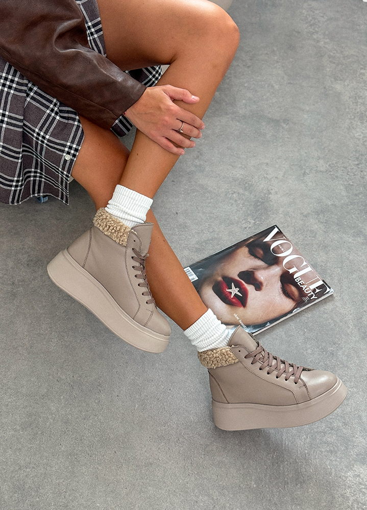 Ботинки женские кожаные Teddy 8232-28