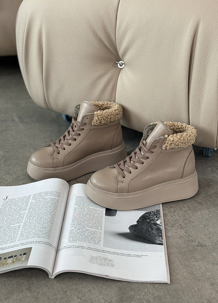 Ботинки женские кожаные Teddy 8232-28