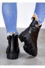 Черевики жіночі шкіряні чорні 8056-28
