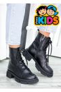 Берцы для подростка кожа 7892-28