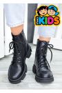 Берцы для подростка кожа 7892-28