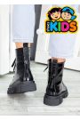 Берцы для подростка лак-кожа 7891-28