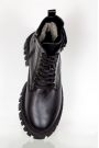 Черевики жіночі шкіряні чорні 8056-28