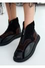 Черевики Barefoot жіночі шкіряні коричневі 8540-28