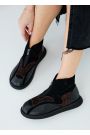 Черевики Barefoot жіночі шкіряні коричневі 8540-28