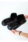 Черевики Barefoot жіночі шкіряні коричневі 8540-28
