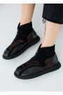 Черевики Barefoot жіночі шкіряні коричневі 8540-28
