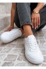 Кросівки жіночі BAREFOOT шкіряні білі 8560-28