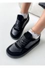 Кросівки жіночі BAREFOOT шкіряні чорні 8547-28 Кросівки жіночі BAREFOOT шкіряні чорні 8547-28