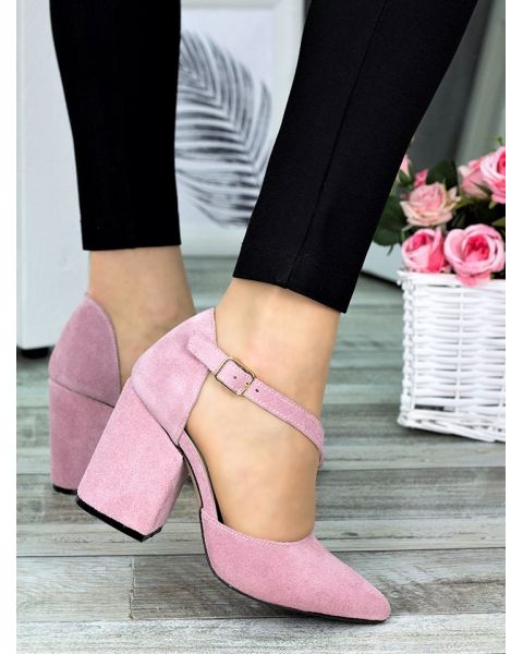 Туфли женские замшевые пудра Marsel 7315-28 Туфли женские замшевые пудра Marsel 7315-28