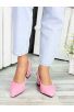 Туфли розовая замша Molly 7410-28
