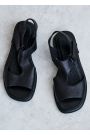 Босоніжки натуральна шкіра чорний 8436-28
