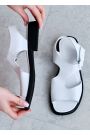Босоніжки натуральна шкіра білий 8438-28