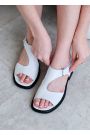 Босоніжки натуральна шкіра білий 8438-28