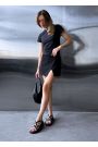 Босоніжки LILY чорні 8203-28