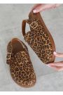 Клоги Barefoot шкіра леопард 8469-28 Клоги Barefoot шкіра леопард 8469-28