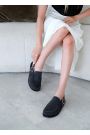 Клоги Barefoot замша сірий 8476-28