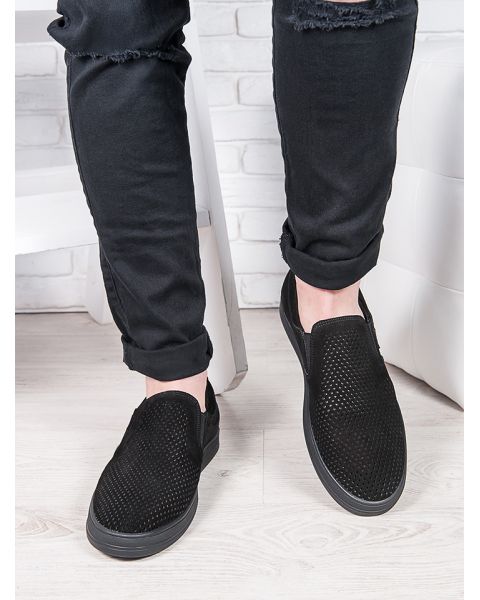 Чоловічі літні замшеві сліпони 6894-28