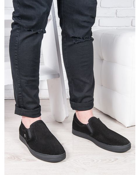 Чоловічі літні замшеві сліпони 6894-28