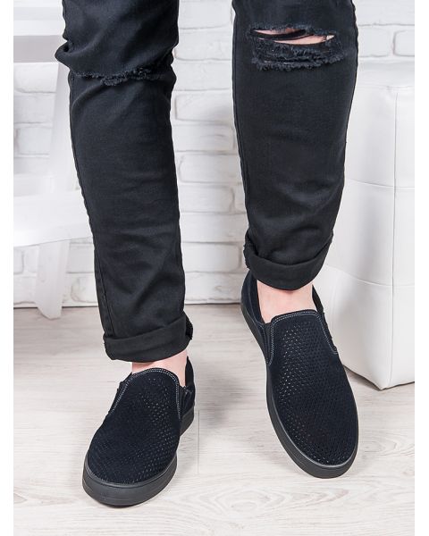 Літні чорні чоловічі сліпони №2 6904-28