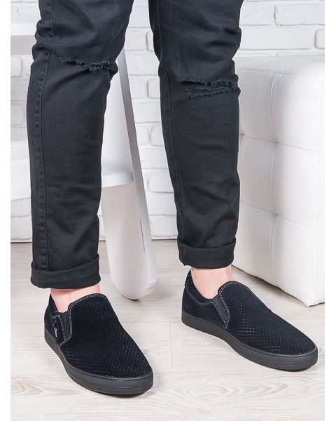 Літні чорні чоловічі сліпони №2 6904-28