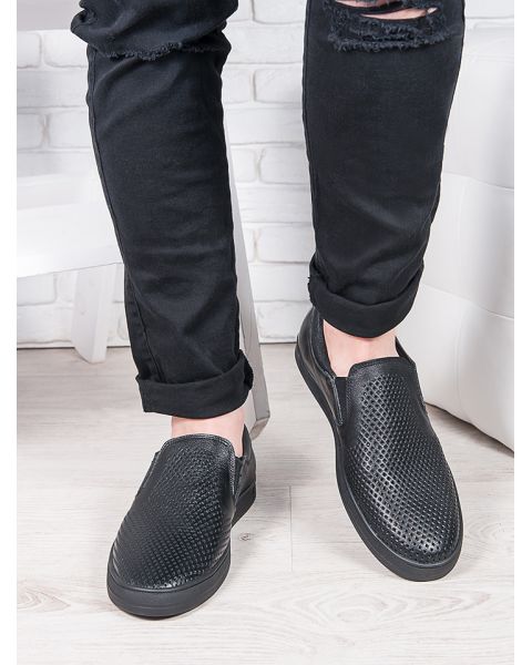 Чоловічі літні шкіряні сліпони №2 6905-28