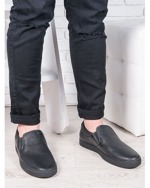 Чоловічі літні шкіряні сліпони №2 6905-28