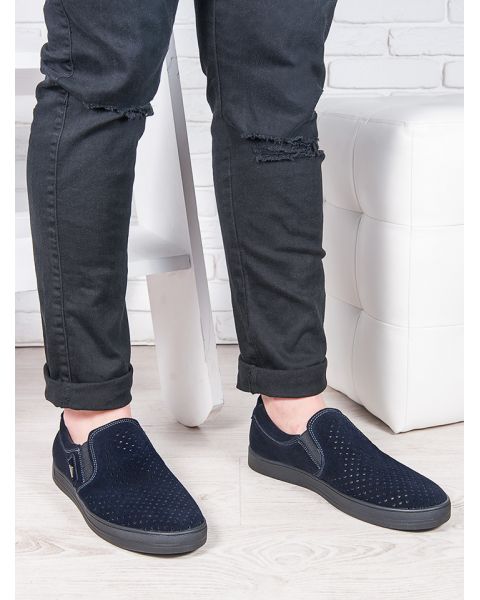 Чоловічі літні замшеві сліпони 6910-28