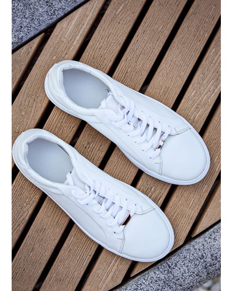 Кеди чоловічі CLASSIC шкіряні білі 8514-28