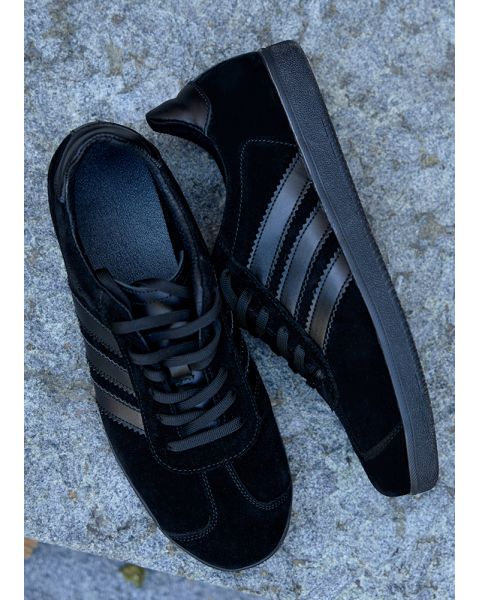 Кеди чоловічі SAMBA замшеві чорні 8518-28