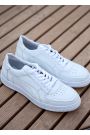 Кроссовки мужские CAVEN кожаные белые 8509-28
