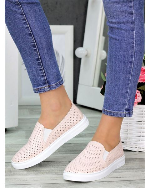 Слипоны летние Люси пудра 7335-28 Слипоны летние Люси пудра 7335-28