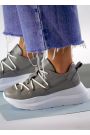 Кросівки жіночі шкіряні сірі VOLNA 7931-28