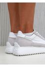 Кросівки жіночі шкіряні білі LOLA-2 8102-28