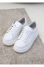 Кросівки жіночі шкіряні білі Trinity 8107-28