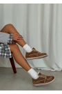 Кросівки жіночі зимові BAREFOOT замша brown 8221-28