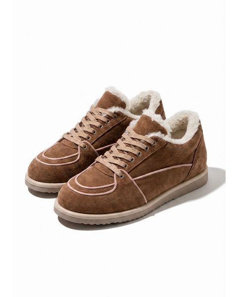 Кросівки жіночі зимові BAREFOOT замша brown 8221-28 Кросівки жіночі зимові BAREFOOT замша brown 8221-28