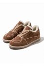 Кросівки жіночі зимові BAREFOOT замша brown 8221-28