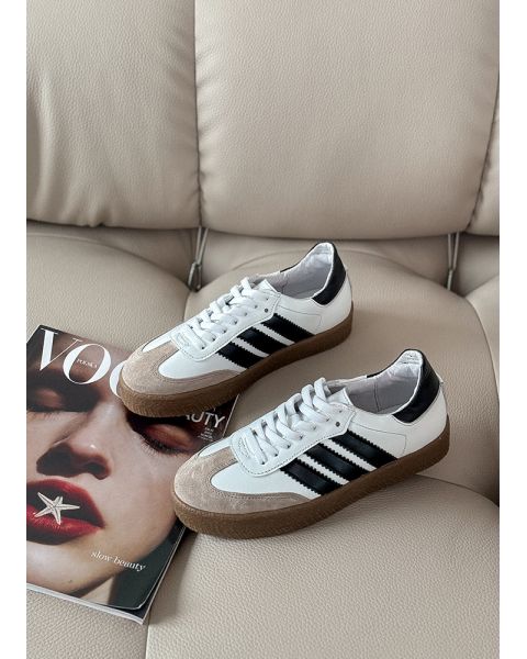 Кроссовки женские кожаные белые Samba-2 8244-28