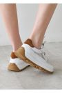 Кросівки жіночі шкіряні літні білі 8464-28