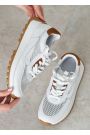 Кросівки жіночі шкіряні літні білі 8464-28