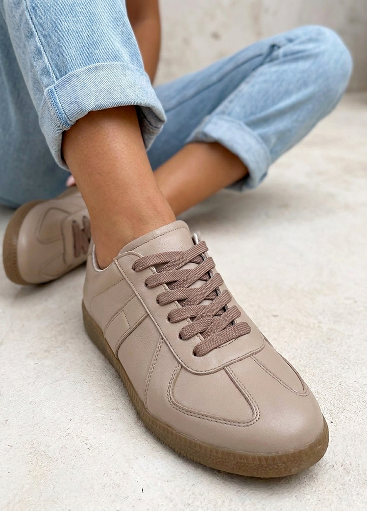 Кеди жіночі шкіряні мокко Gazelles 8094-28