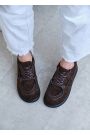 Кеди жіночі замшеві Barefoot коричневі 8426-28