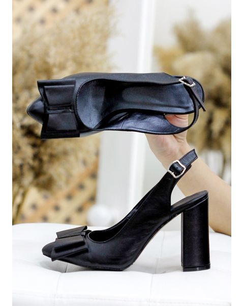 Туфли женские кожаные черные Bant 7766-28