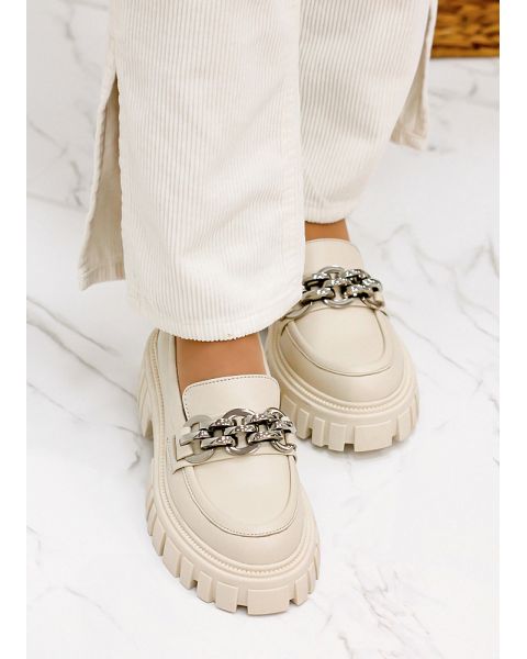 Туфли женские кожаные бежевые Link 7902-28 Туфли женские кожаные бежевые Link 7902-28