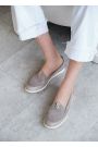 Туфлі жіночі шкіряні бежеві 8430-28