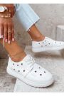 Туфли женские летние Barefoot кожа белые 8685-28