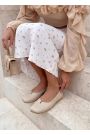 Туфлі балетки бежеві Barefoot шкіряні 8697-28